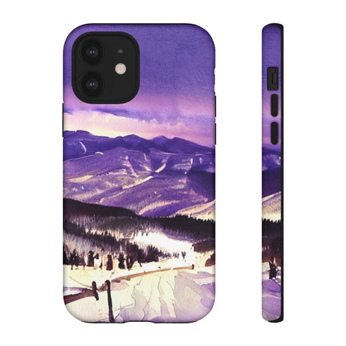 Vail Colorado at Christmas - Impact Resistant Phone Case iPhone 12 Matte